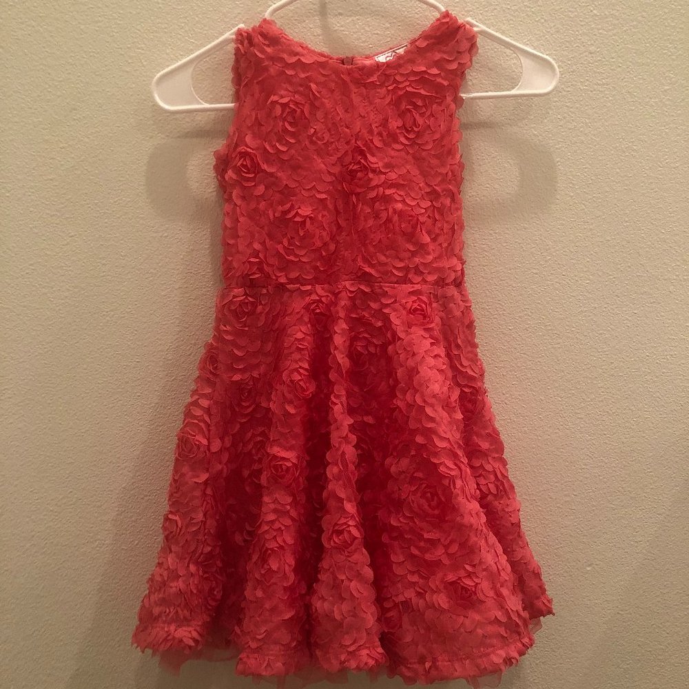 KnitWorks Pink Rosy Dress Size 5